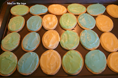 Easter Scottish shortbread cookies