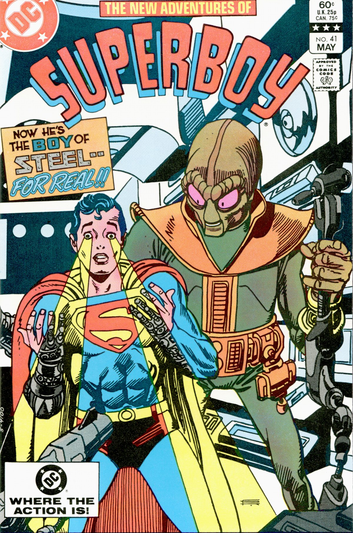 Read online The New Adventures of Superboy comic -  Issue #41 - 1