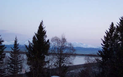 Dusk over Kachemak Bay