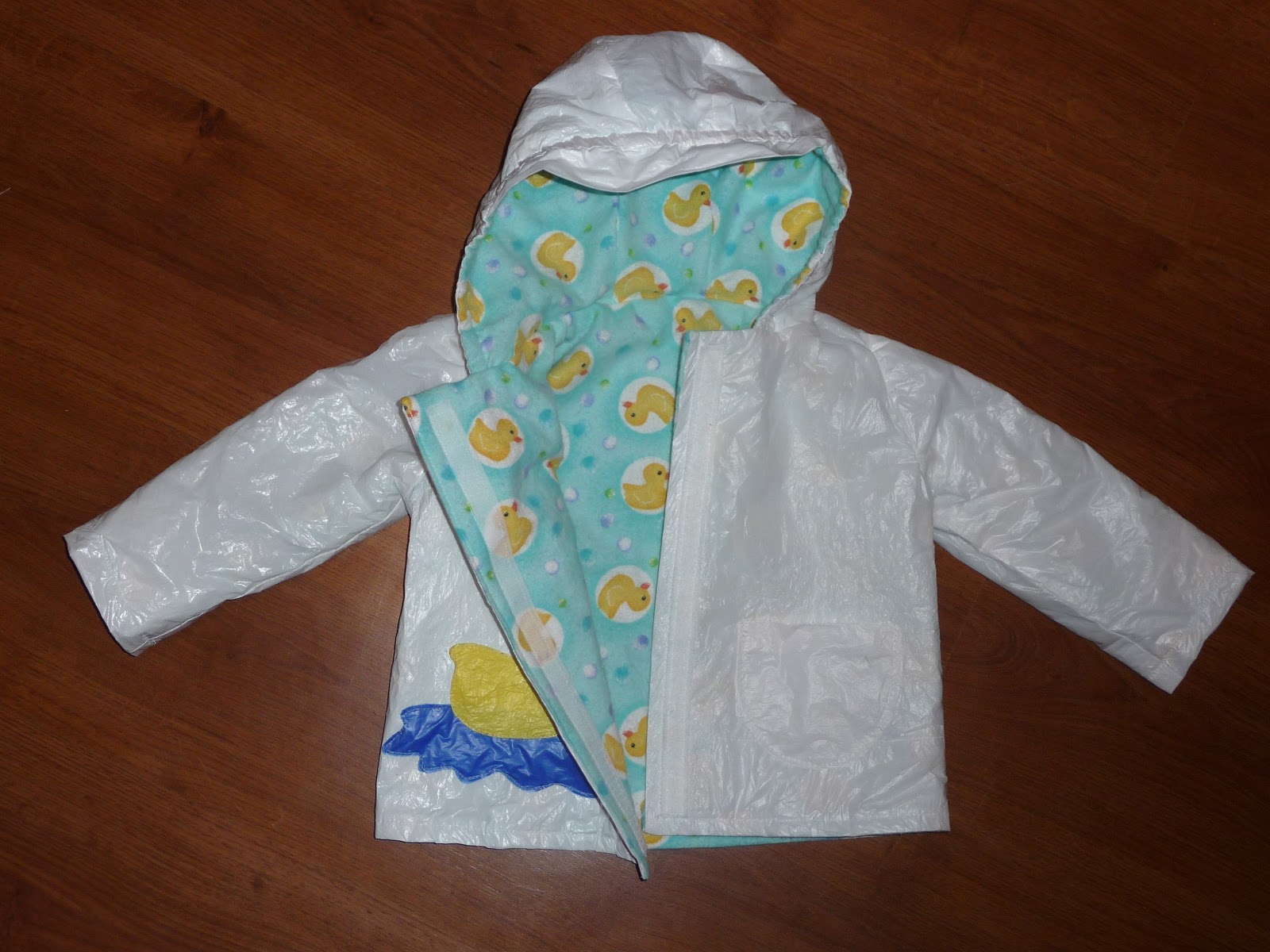 Handmade Intentions Grocery Bag Raincoat