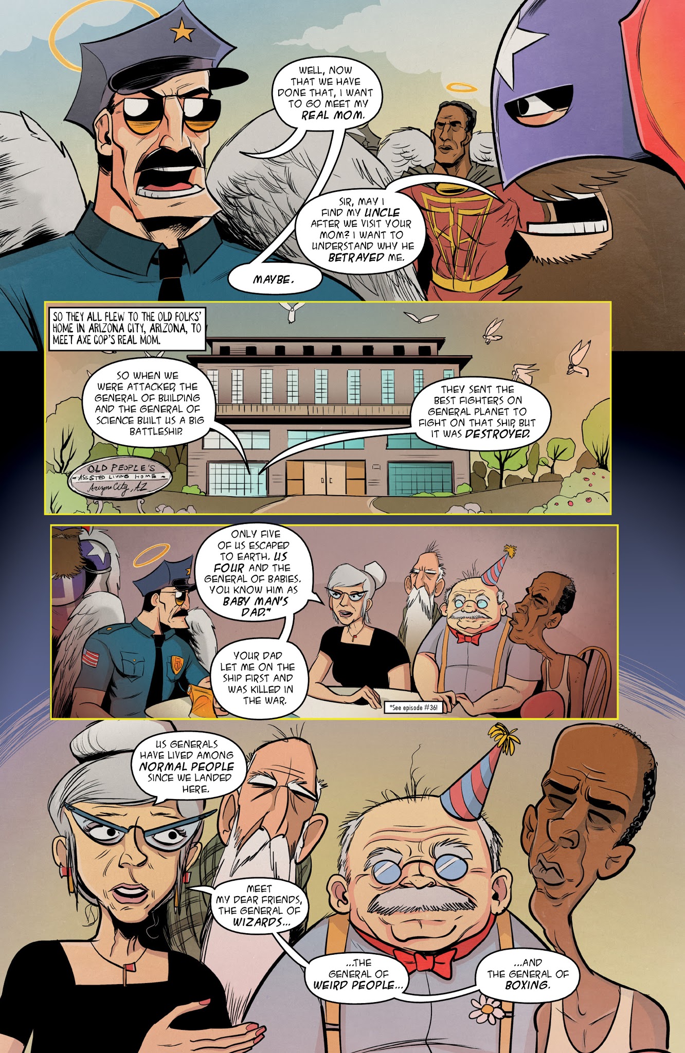 Read online Axe Cop comic -  Issue # TPB 6 - 64