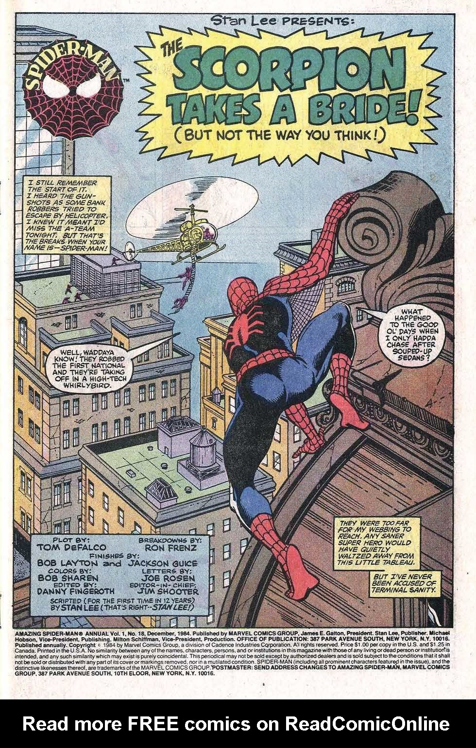 Read online The Amazing Spider-Man (1963) comic -  Issue # _Annual 18 - 3