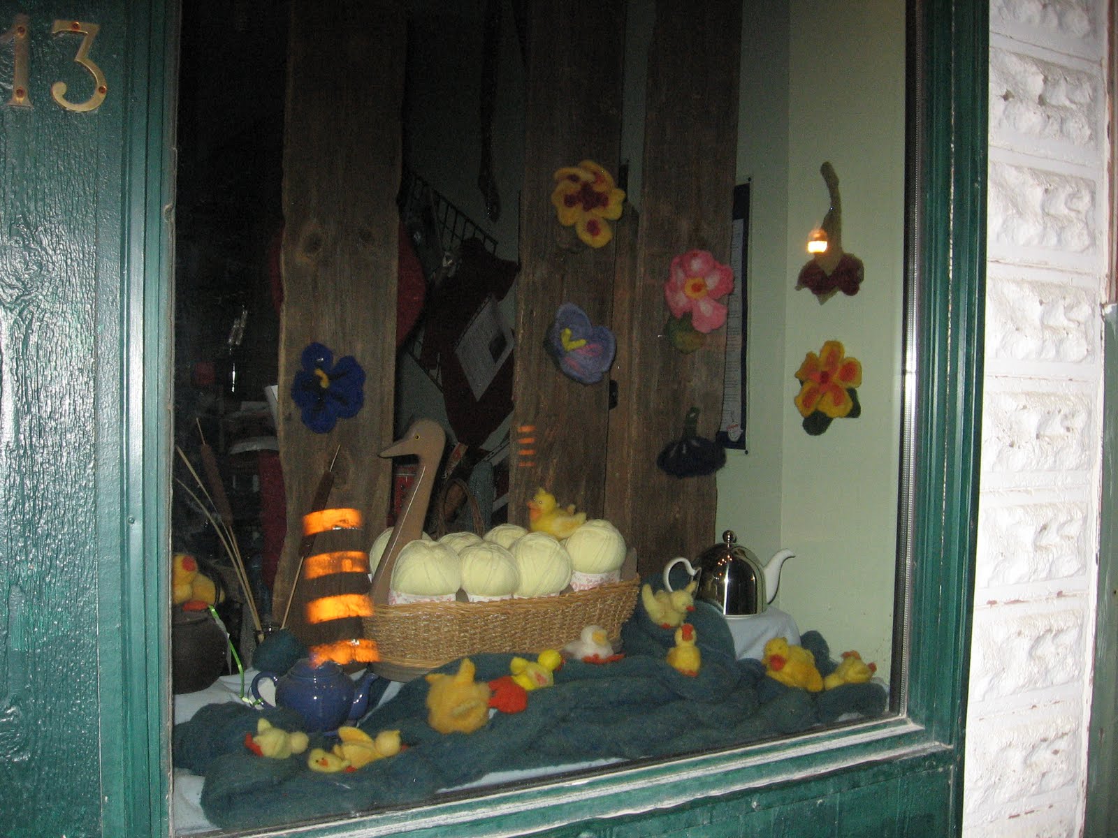 The Purple Sock The Duck Race and First Prize for window display