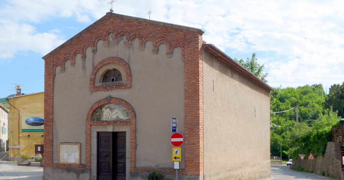 Monticello Amiata l'Oratorio della Compagnia di San Sebastiano