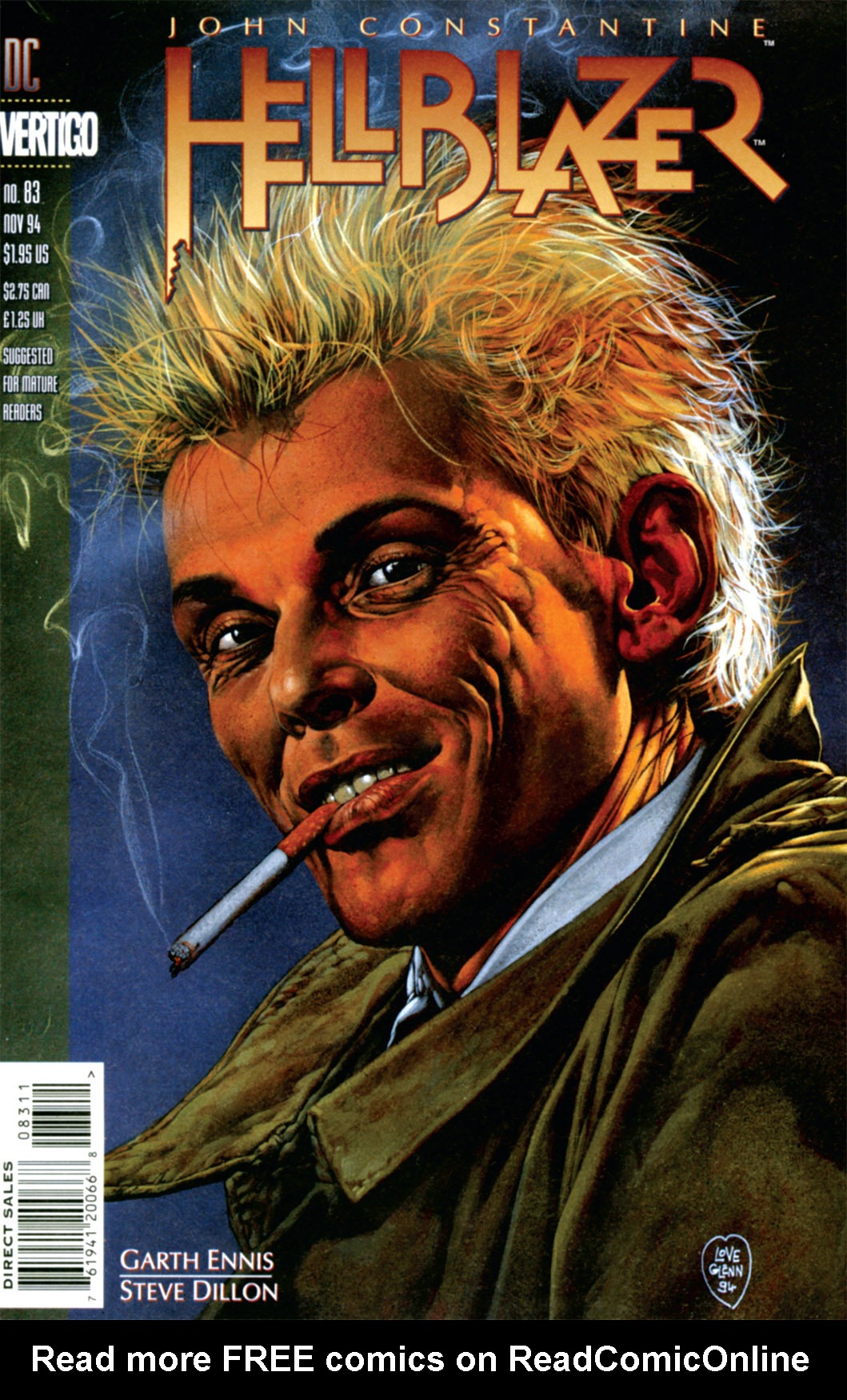 Read online Hellblazer comic -  Issue #83 - 1