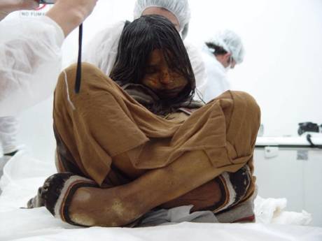 Inca Girl, Frozen for 500 Years - Now On Display!