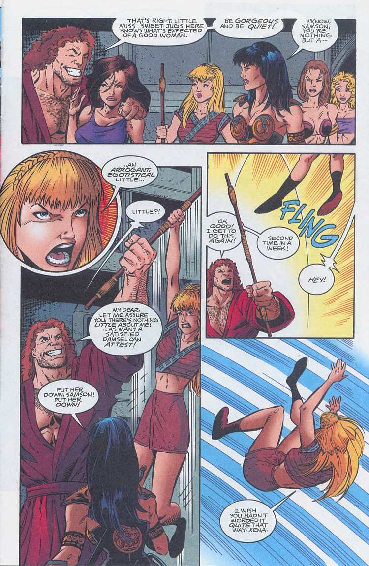 Read online Xena: Warrior Princess: And The Original Olympics comic -  Issue #1 - 21