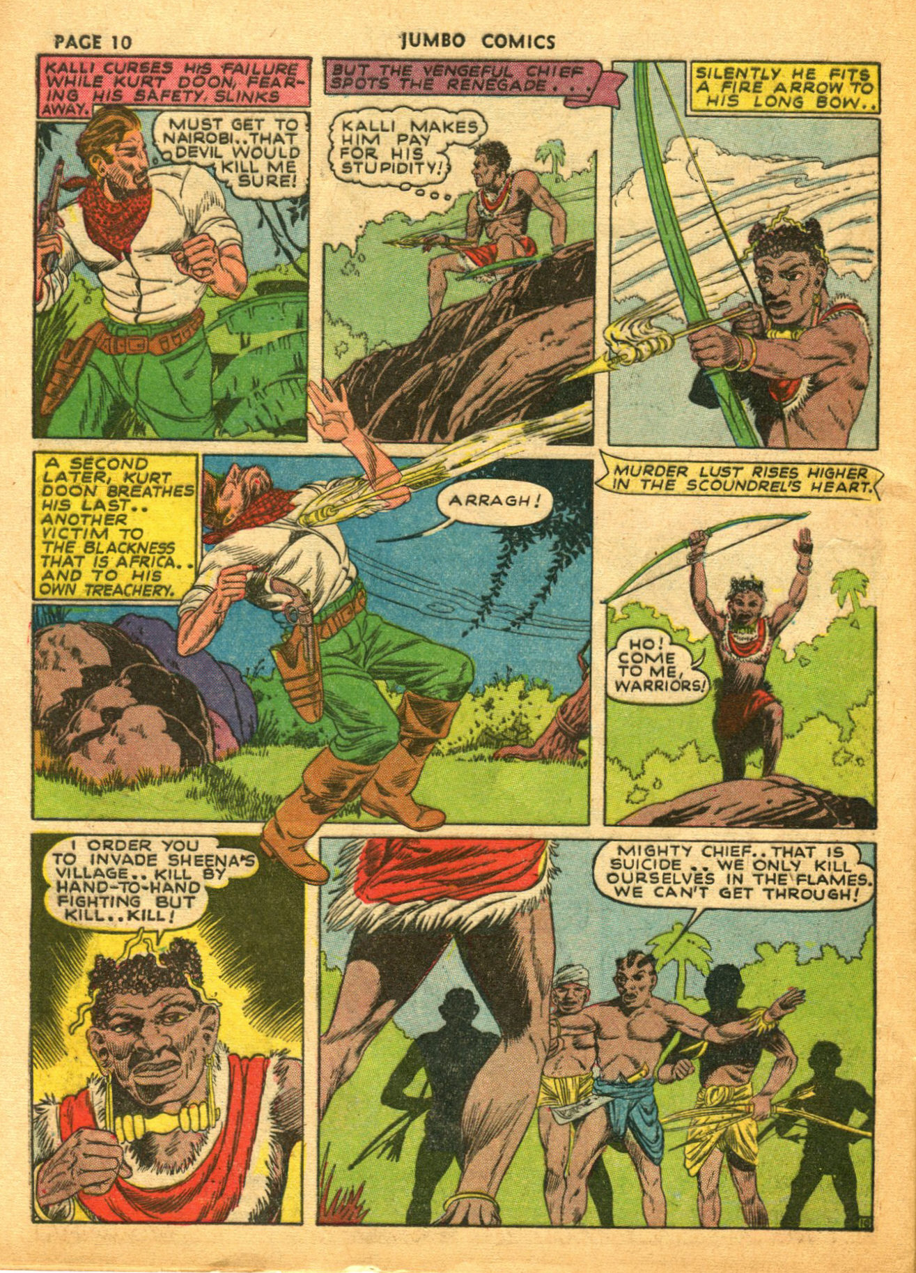 Read online Jumbo Comics comic -  Issue #34 - 13