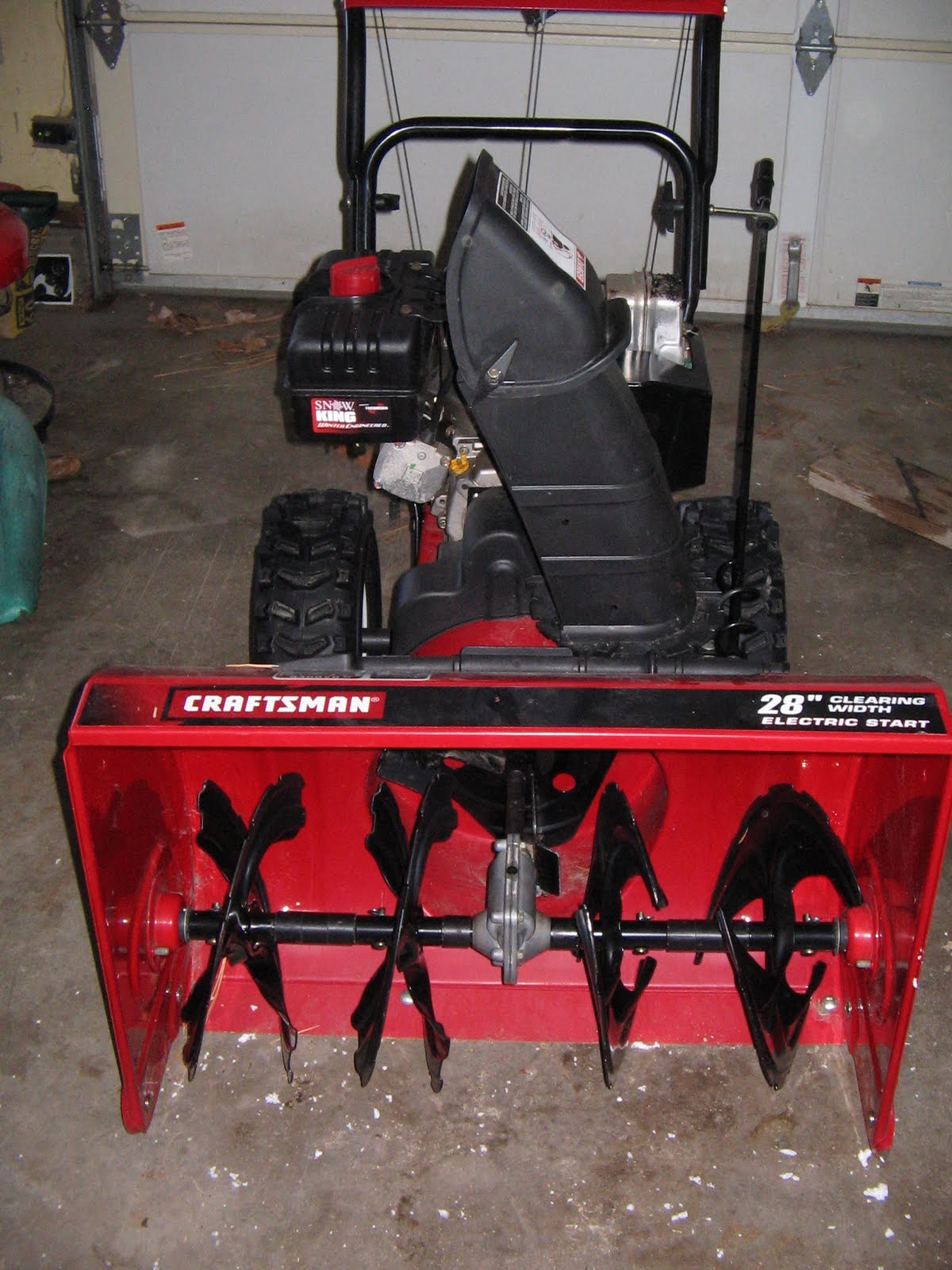 Bill in Tahoe A Tale of Two Snow Blowers The Craftsman 1 of 2