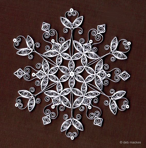 quilled-snowflakes