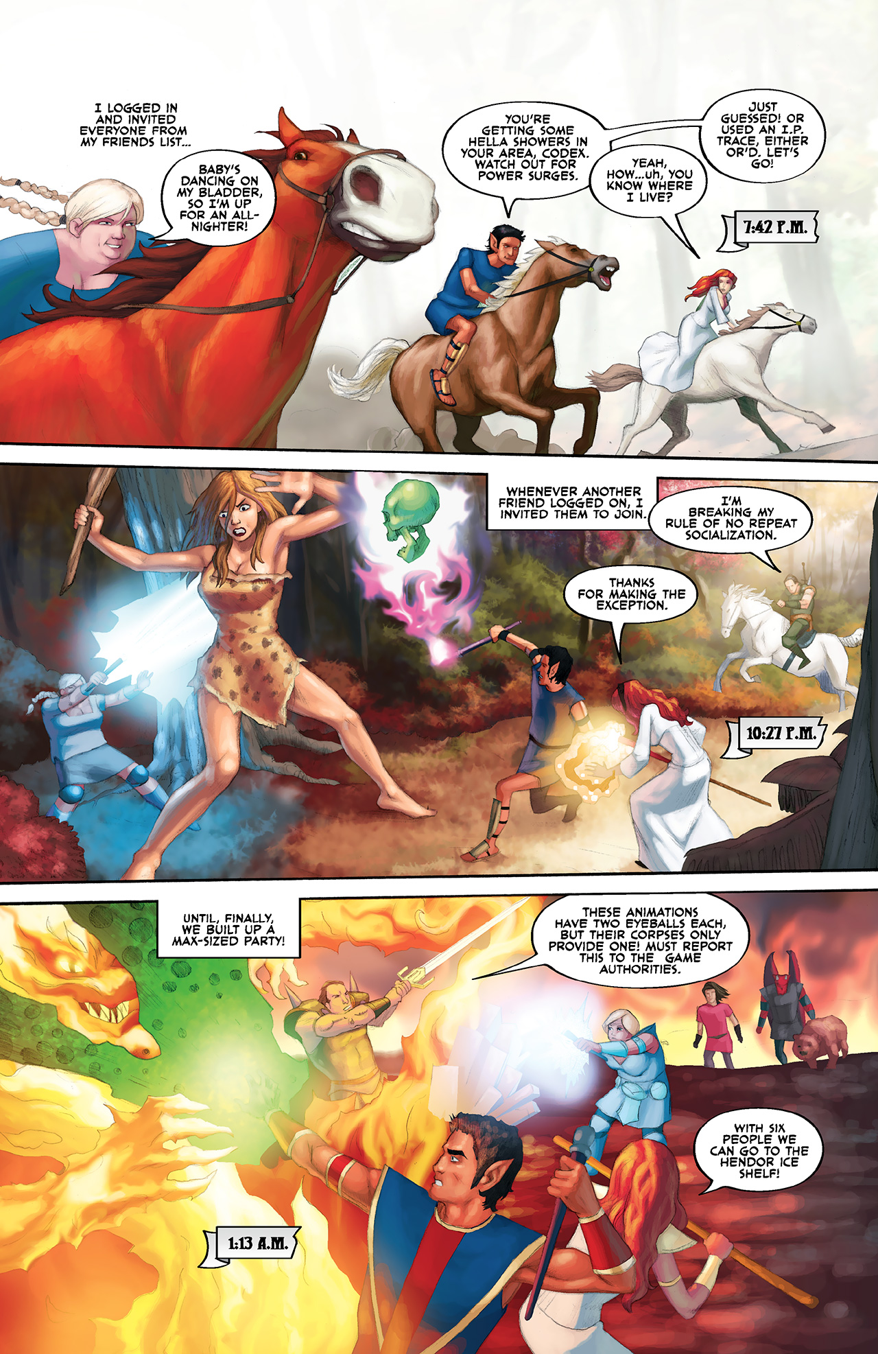 Read online The Guild comic -  Issue #3 - 9