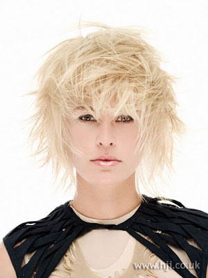 Latest Messy Short Hairstyles for winter 2010