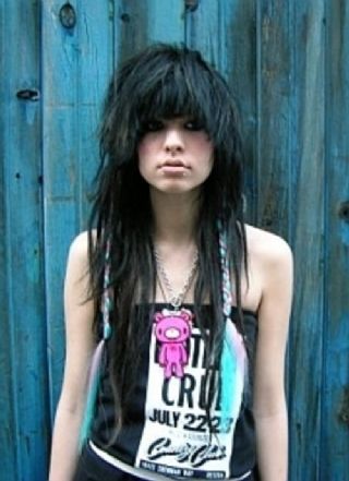 Long Emo Hairstyle. long emo hairstyles for girls pictures