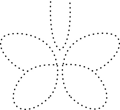 Free Butterfly 1 Stencil Pattern - Wall and Mural Stencils