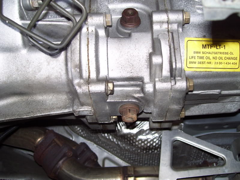 BMW M5 Changing your transmission fluid