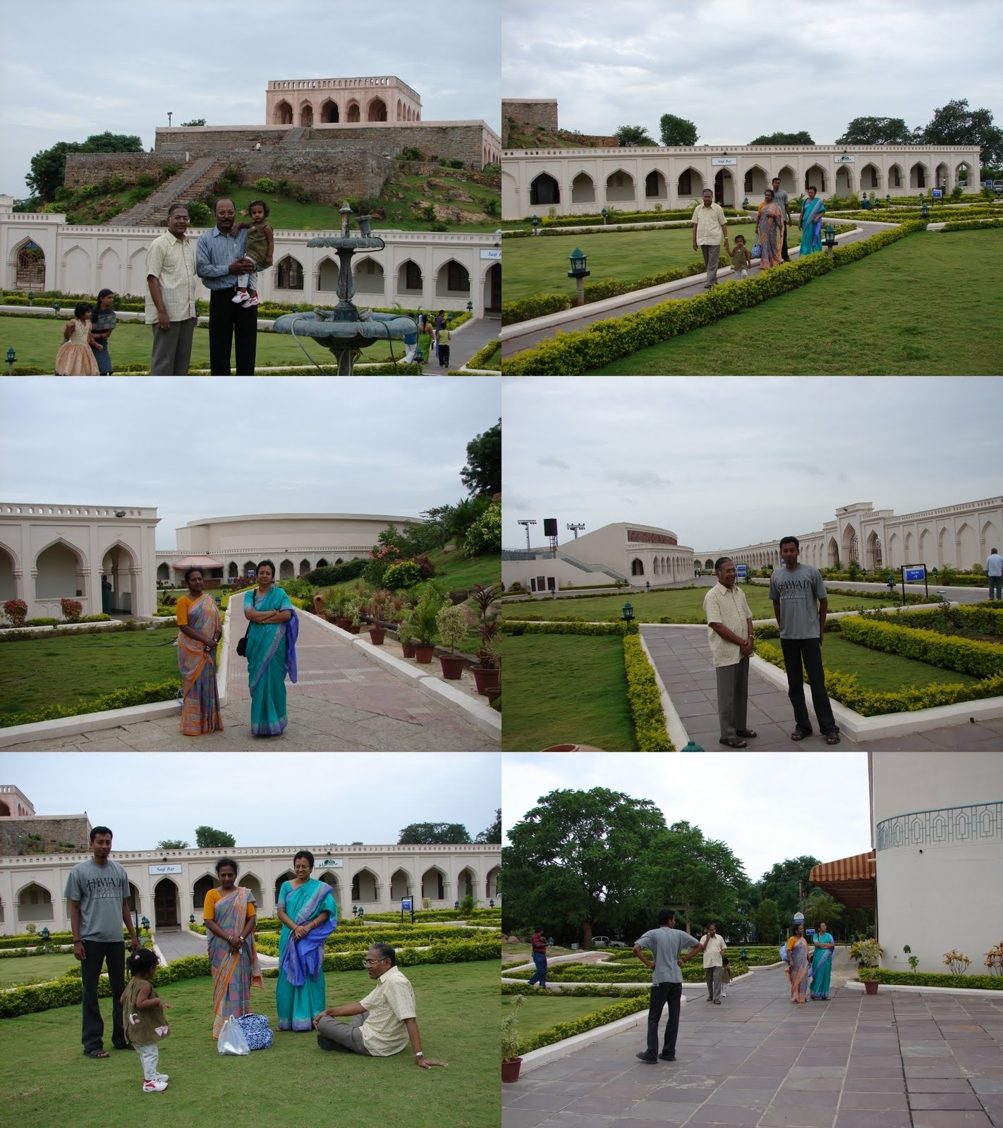 Raghu's column! Taramati Baradari, Hyderabad.