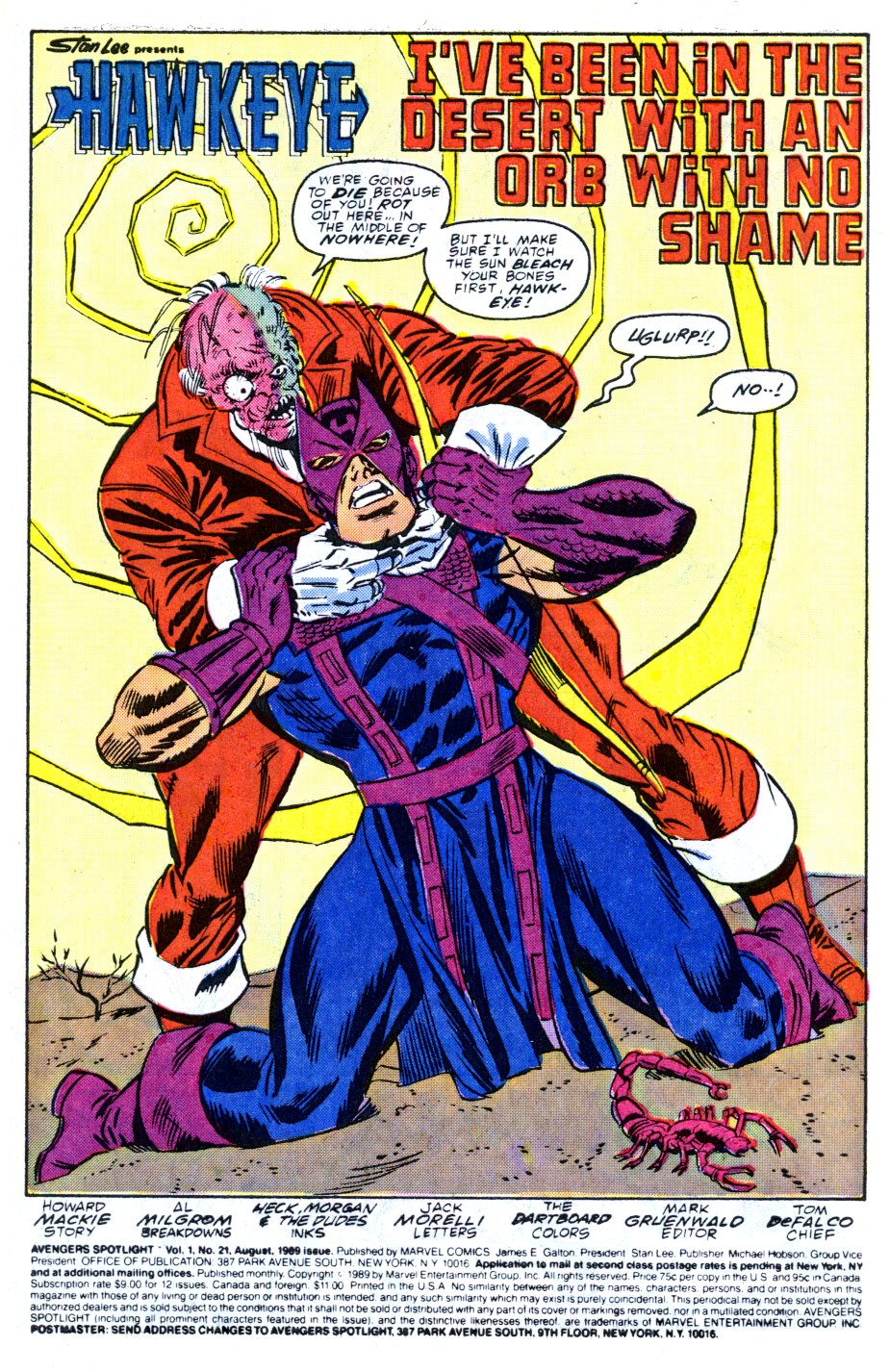 Read online Avengers Spotlight comic -  Issue #21 - 2