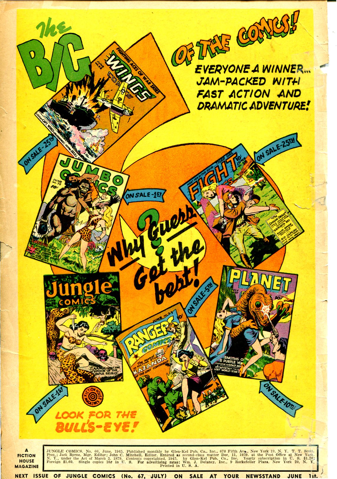 Read online Jungle Comics comic -  Issue #66 - 2