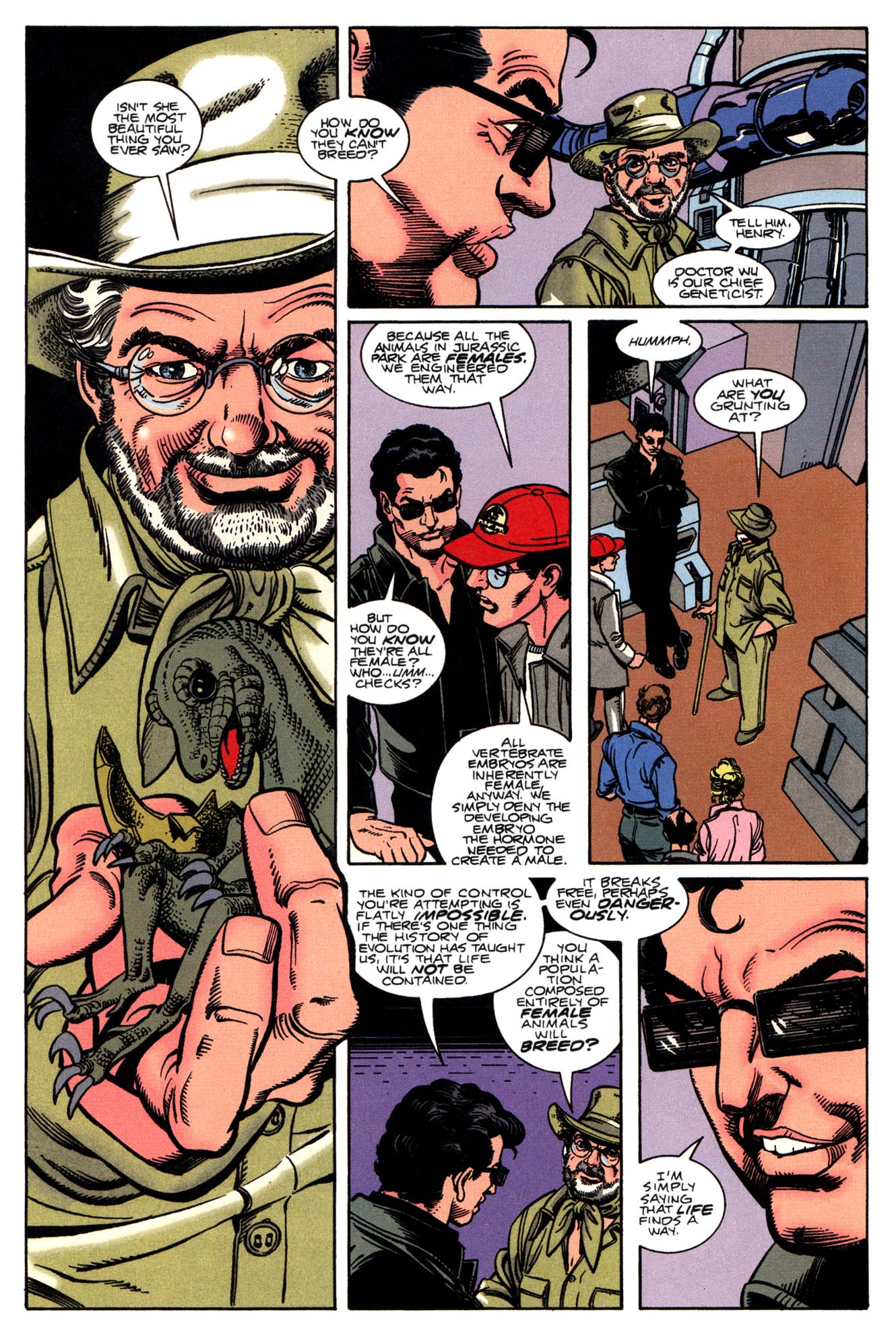 Read online Jurassic Park (1993) comic -  Issue #2 - 15