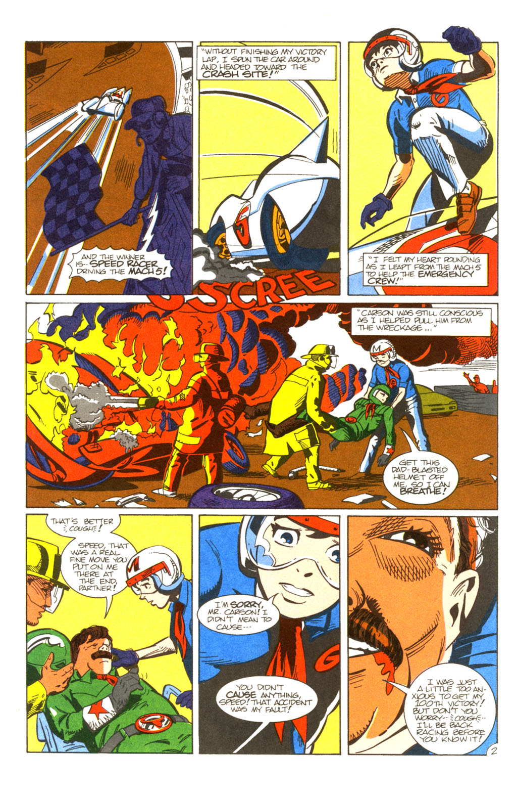 Read online Speed Racer (1987) comic -  Issue #29 - 3