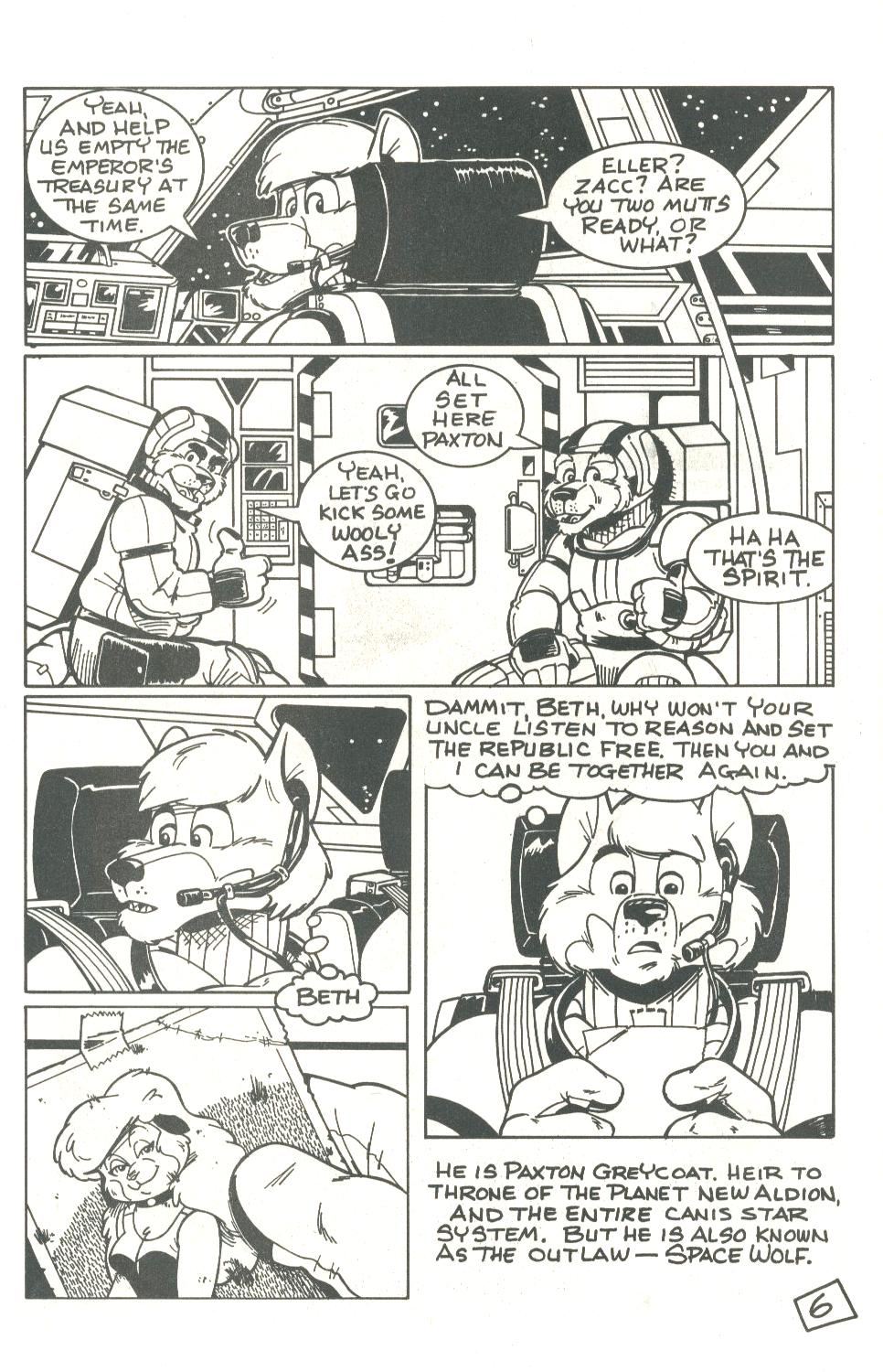 Read online Space Wolf comic -  Issue #1 - 8