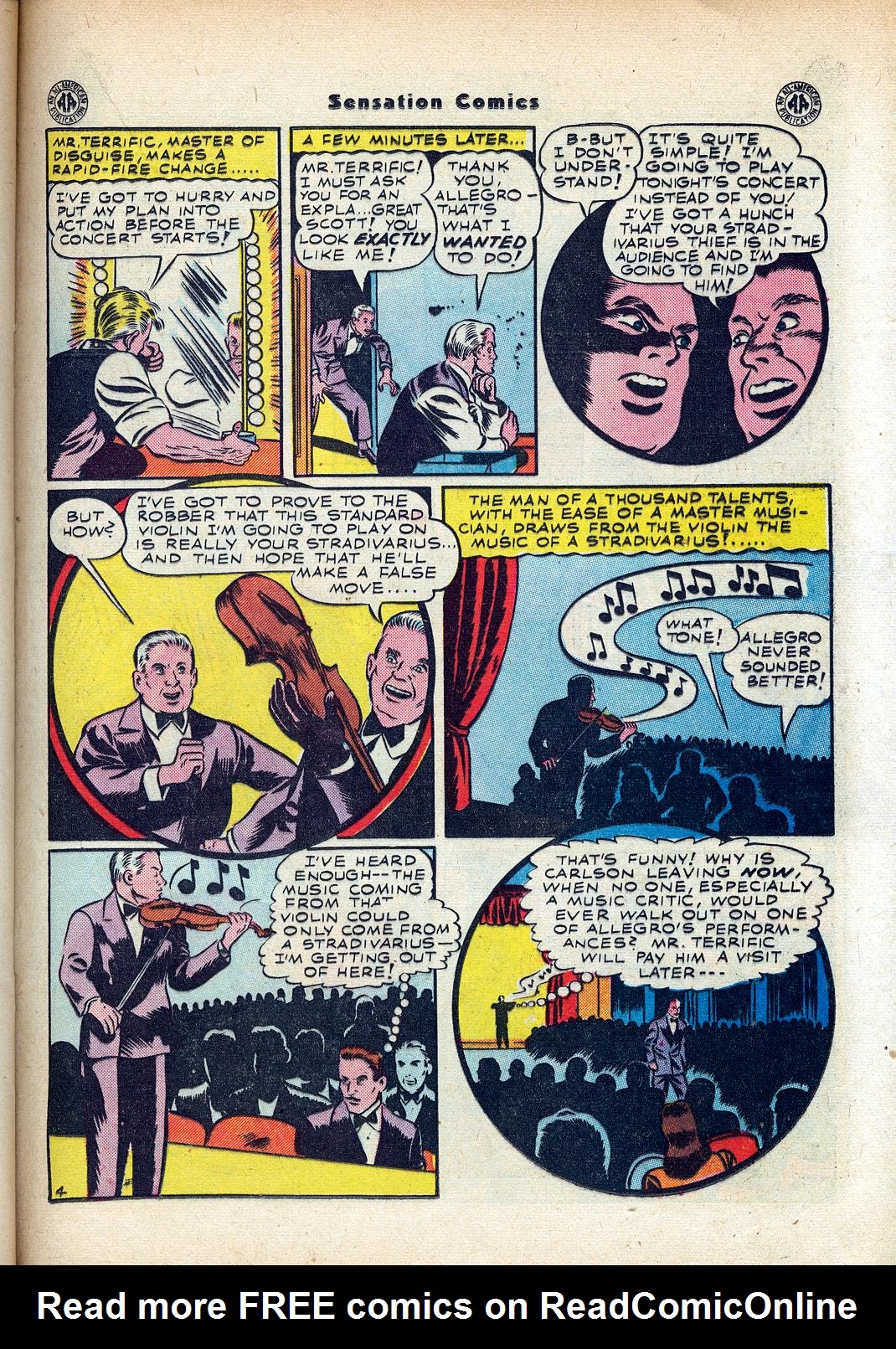 Read online Sensation (Mystery) Comics comic -  Issue #45 - 31