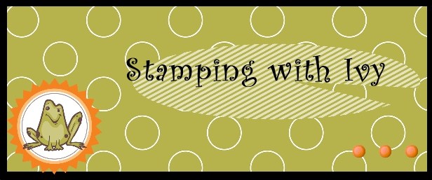 stamping with Ivy