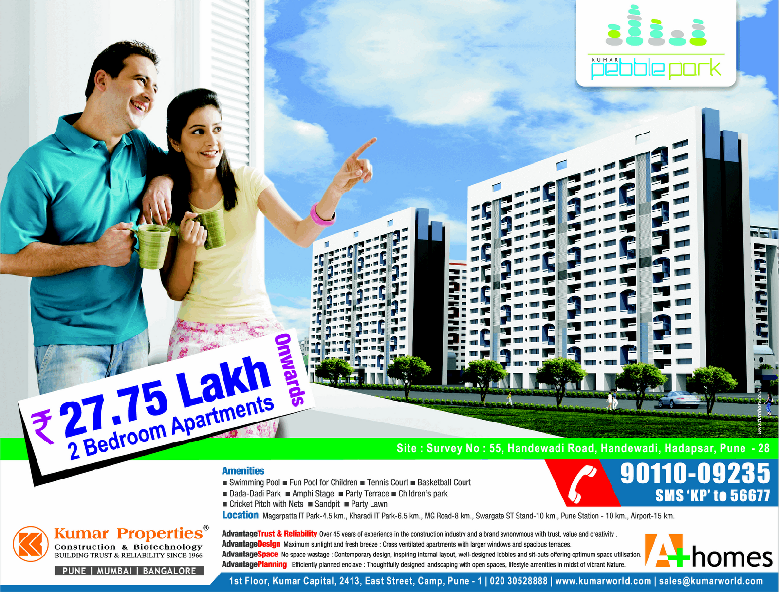 Ravi Karandeekar's Pune Real Estate Market News Blog Kumar Pebble Park