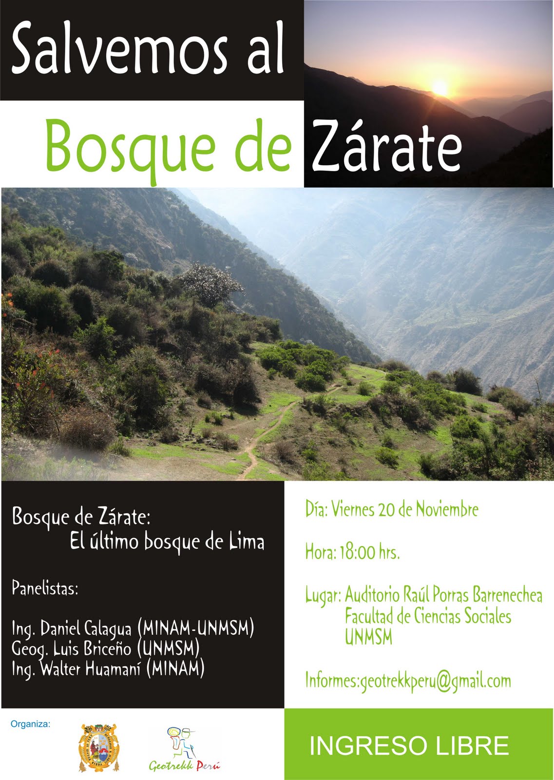 Herido Salvemos el Bosque de Zárate