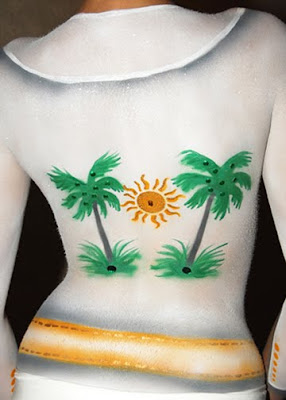 Clothing Body Painting