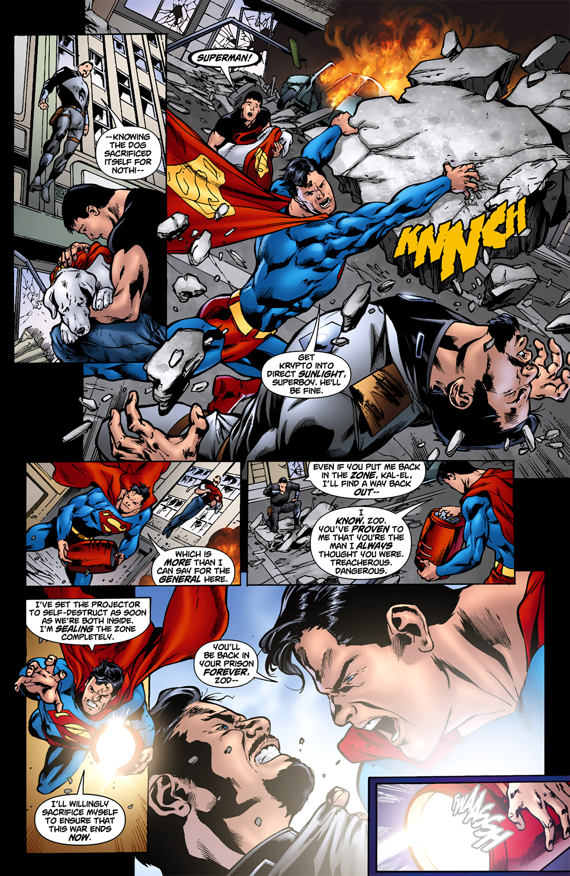 Read online Superman: War of the Supermen comic -  Issue #4 - 17
