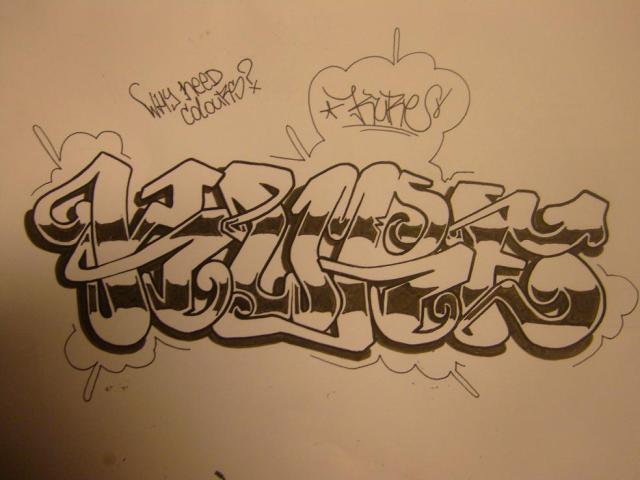 How To Draw Your Name In Graffiti Letters Style is Good and Right ...