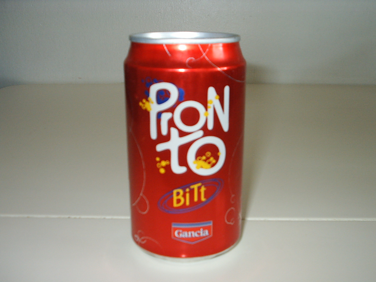 LATAS DE GASEOSAS DE JUAN CRUZ: PRONTO SHAKE (Argentina)