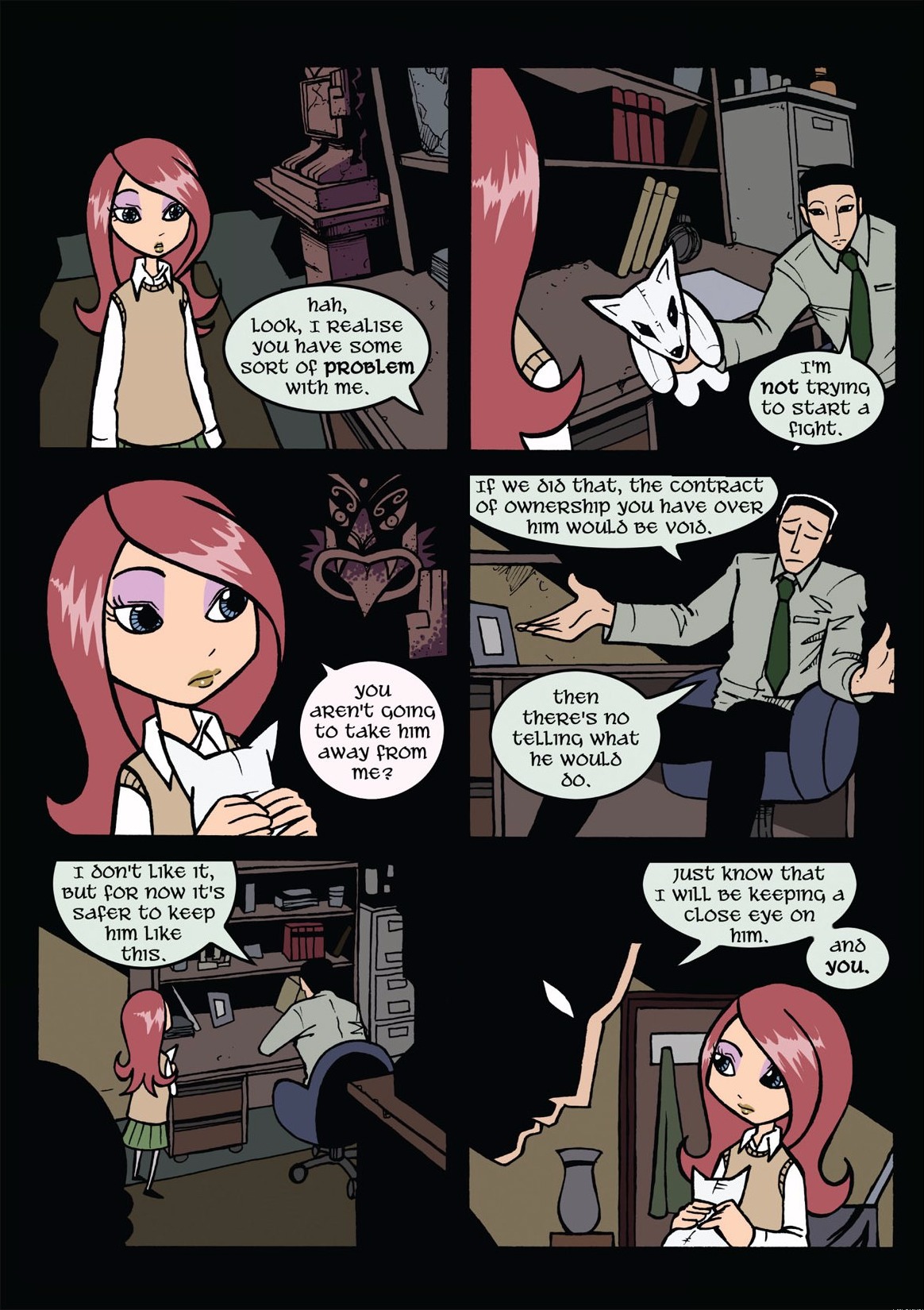 Read online Gunnerkrigg Court comic -  Issue # TPB 1 (Part 2) - 87