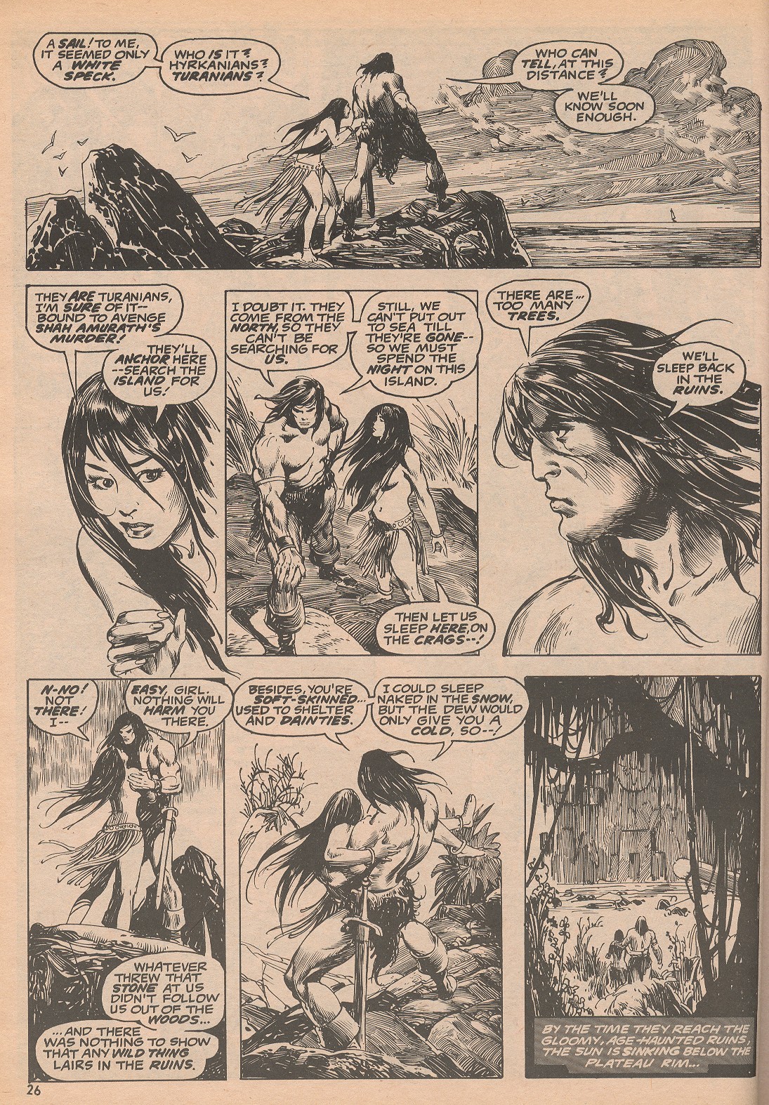 Read online The Savage Sword Of Conan comic -  Issue #4 - 26