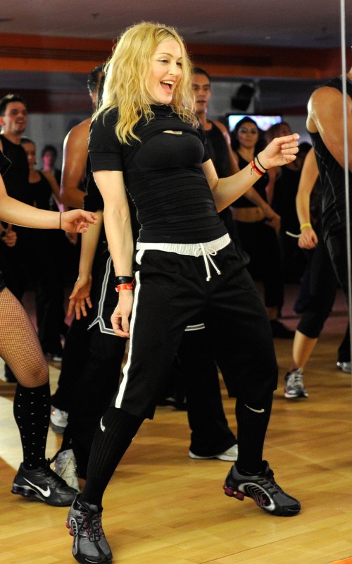 Pud Whacker's Madonna Scrapbook Madonna Teaches Class at Hard Candy