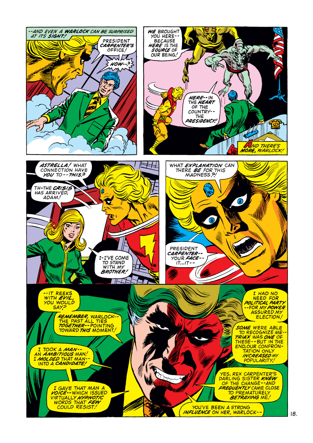 Read online Warlock (1972) comic -  Issue #8 - 19
