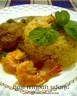 Home Sweet Home: Nasi Rempah Udang/Daging