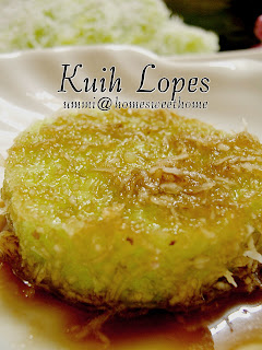 Home Sweet Home: Kuih Lopes - Resepi II (My Style)