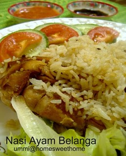 Home Sweet Home: Nasi Ayam Belanga