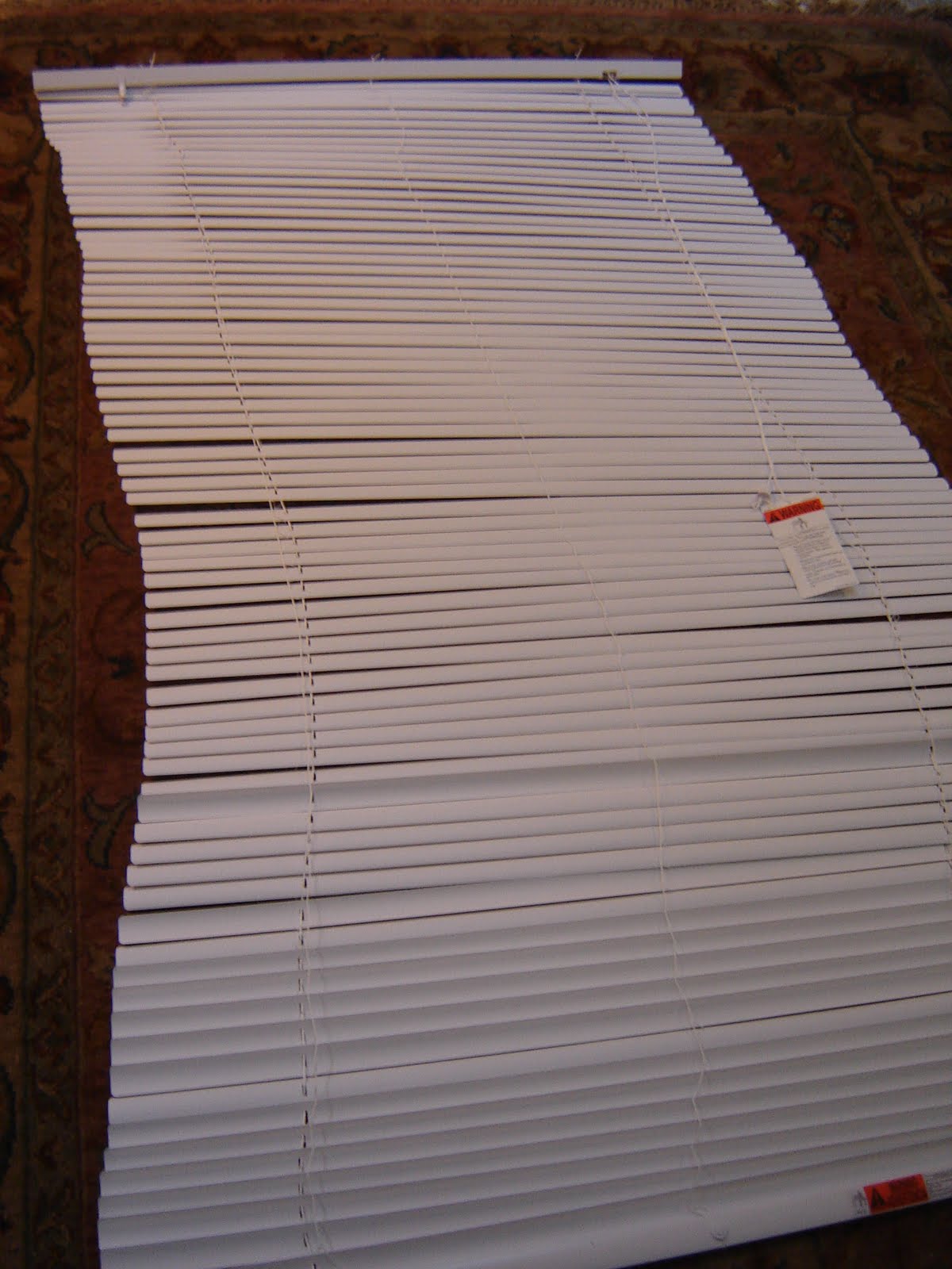 Heart And Home How to Make Roman Shades from MiniBlinds, at Heart and