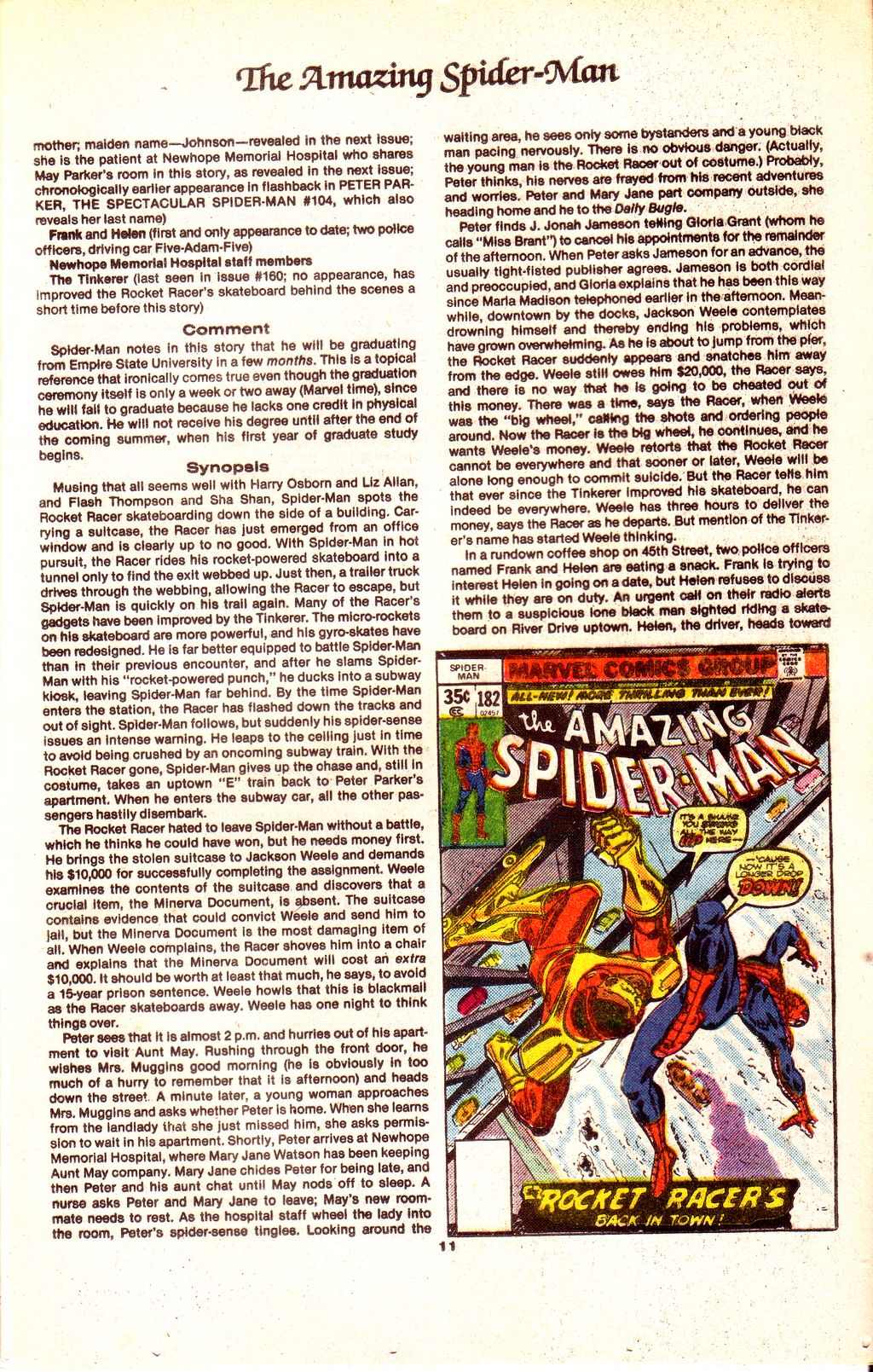 Read online The Official Marvel Index to The Amazing Spider-Man comic -  Issue #8 - 13