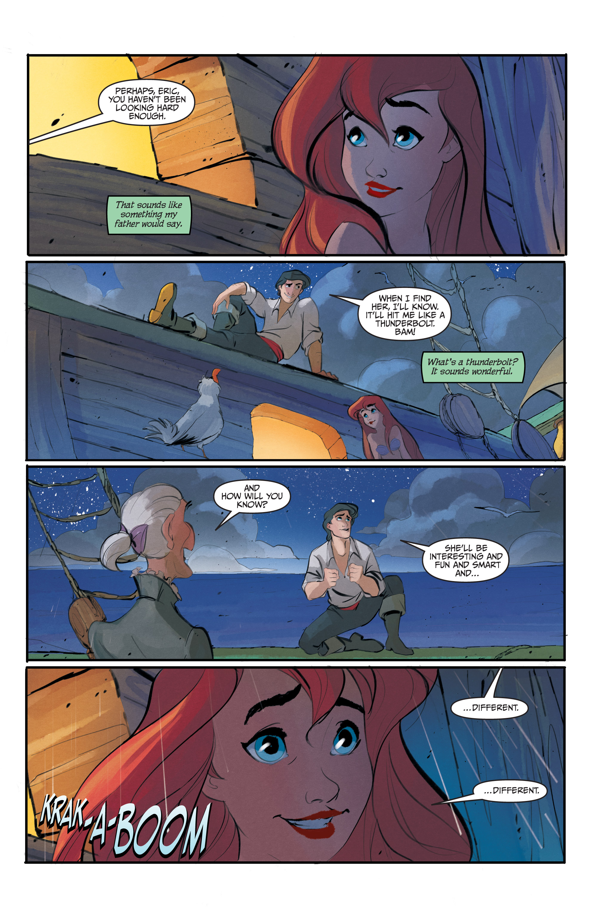 Read online Disney The Little Mermaid comic -  Issue #1 - 16