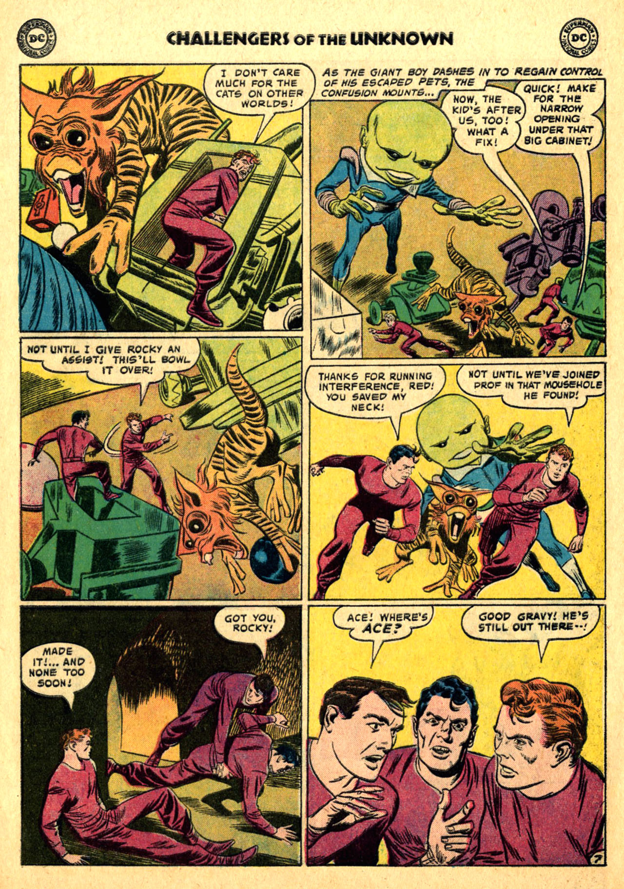 Read online Challengers of the Unknown (1958) comic -  Issue #1 - 27