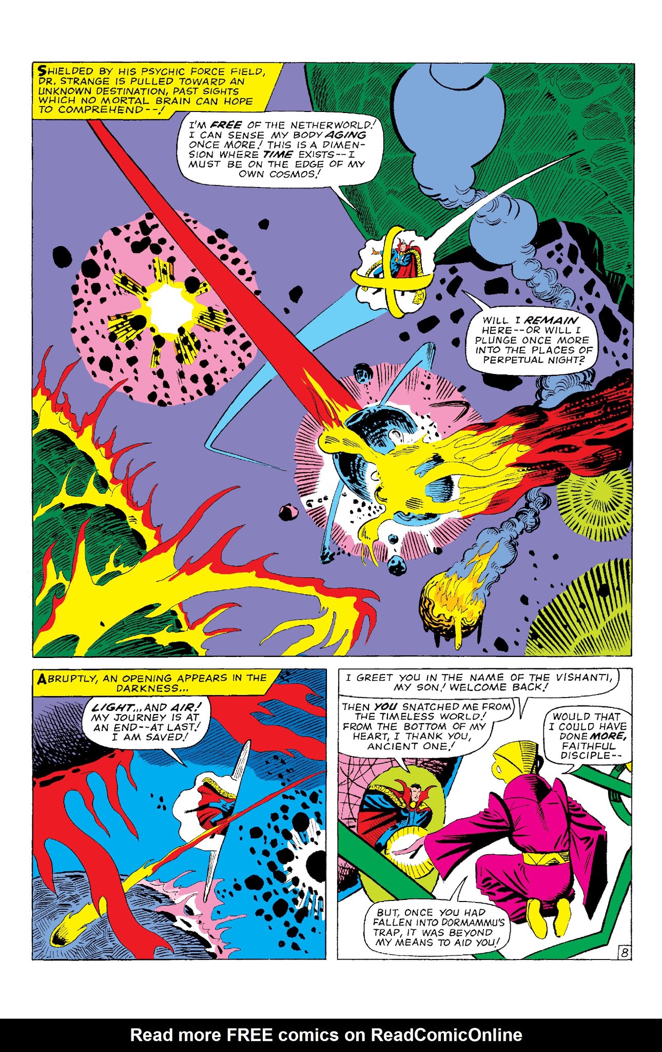 Read online Marvel Masterworks: Doctor Strange comic -  Issue # TPB 2 (Part 1) - 58