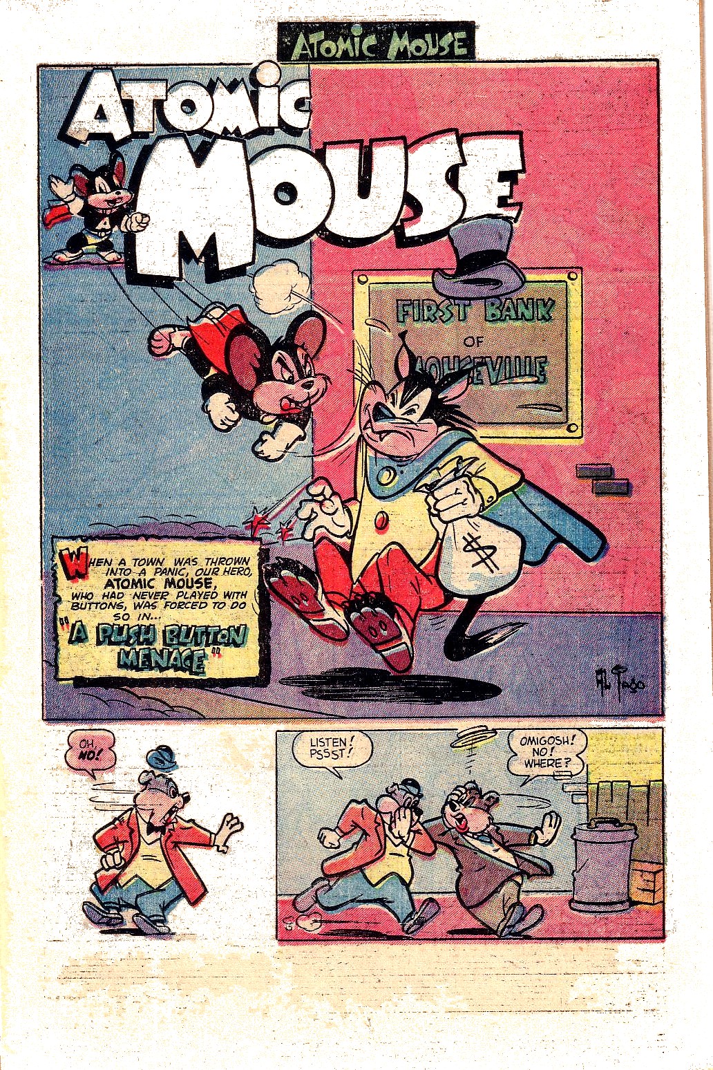 Read online Atomic Mouse comic -  Issue #1 - 10