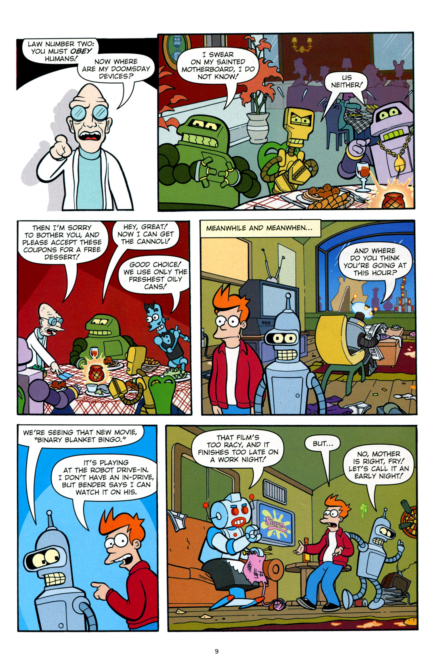 Read online Futurama Comics comic -  Issue #58 - 8