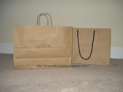 J.Crew Aficionada: Say Good-Bye To J.Crew's Shopping Bag!