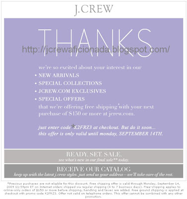 J.Crew Aficionada: Darlings, is it time for a J.Crew coupon code?