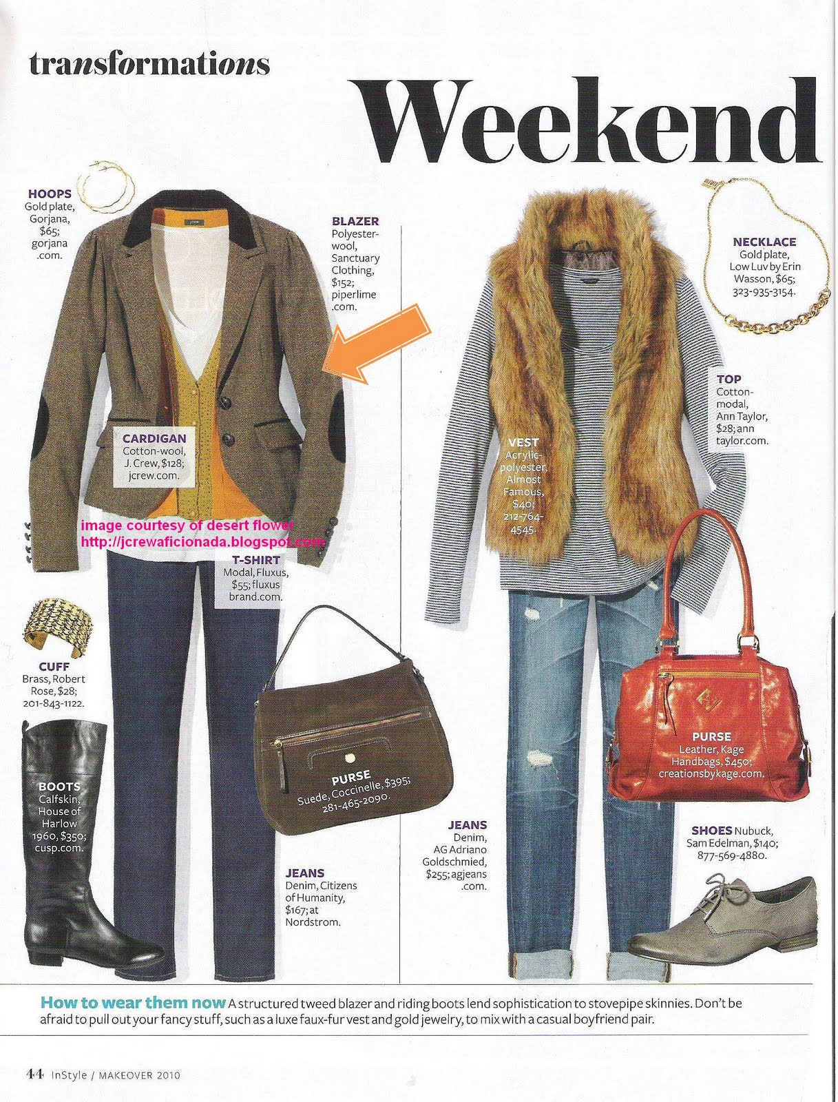 J.Crew Aficionada J.Crew & Madewell Spotted in InStyle
